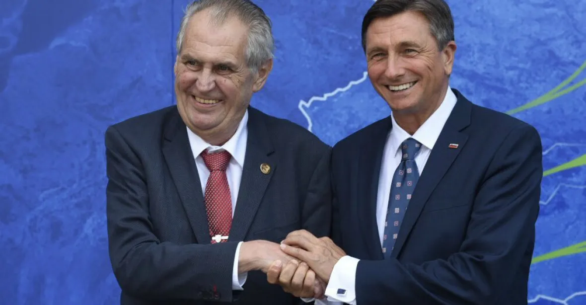 Zemanova srdcovka. Na slovinském summitu tří moří podpoří kanál Dunaj-Odra
