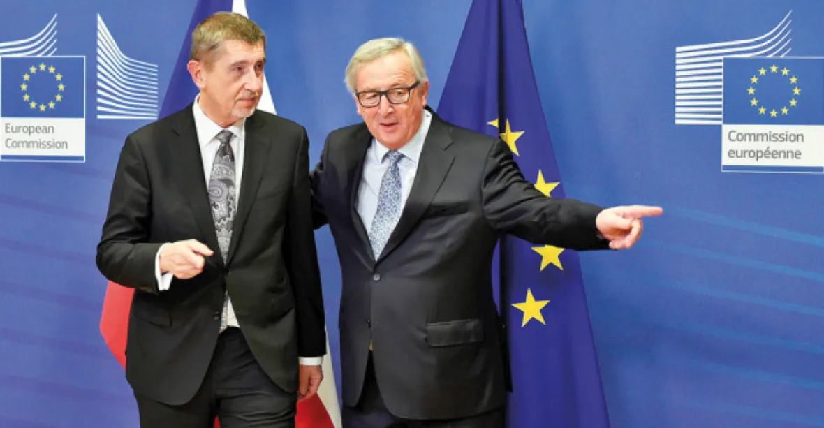 Babiš se ve čtvrtek sejde s předsedou Evropské komise Junckerem