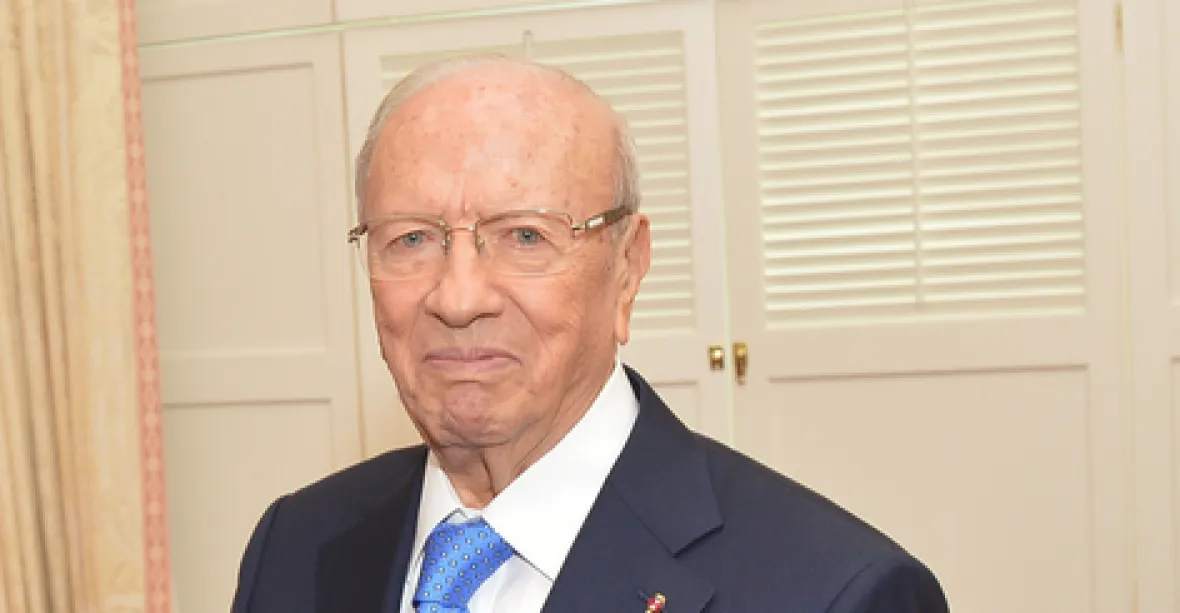 Zemřel tuniský prezident Sibsí. Bylo mu 92 let