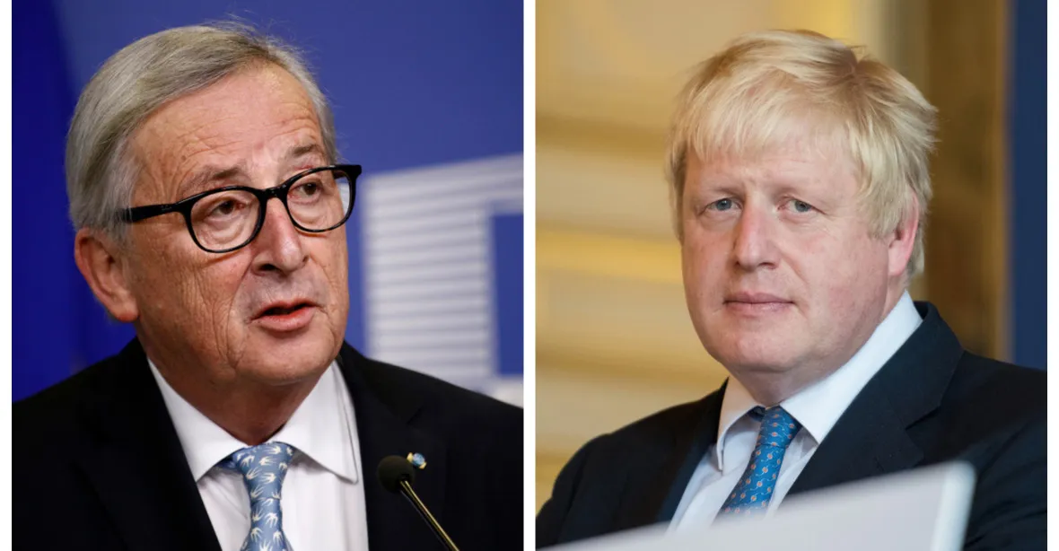Johnson si telefonoval s Junckerem. U brexitové dohody se rozcházejí