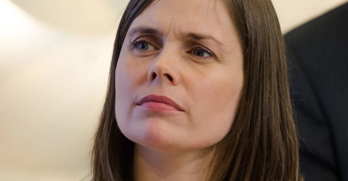 Zelená islandská premiérka vynechá setkání s Pencem, raději bude s odboráři