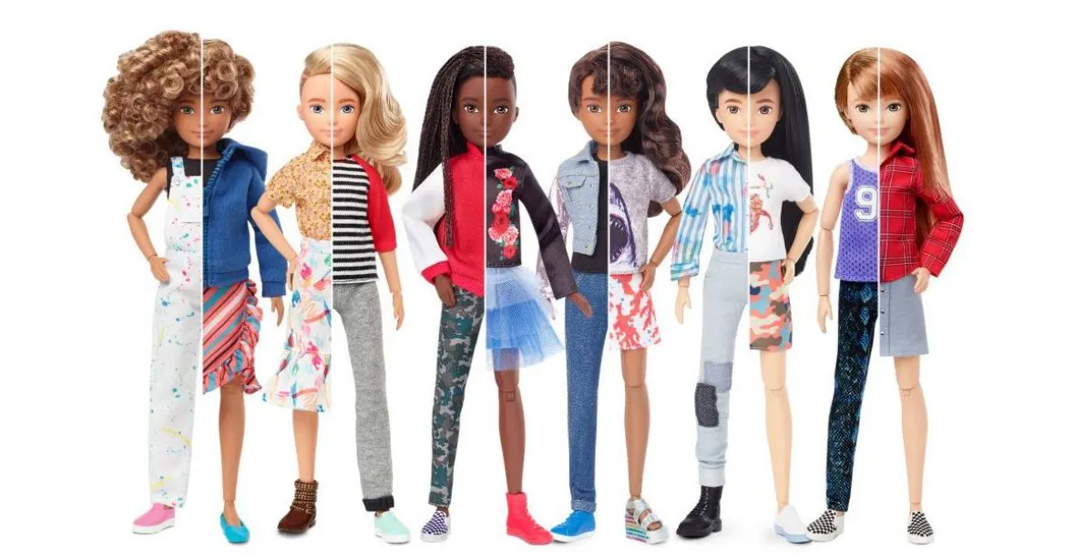Americký gigant Mattel začal vyrábět genderově neutrální panenky