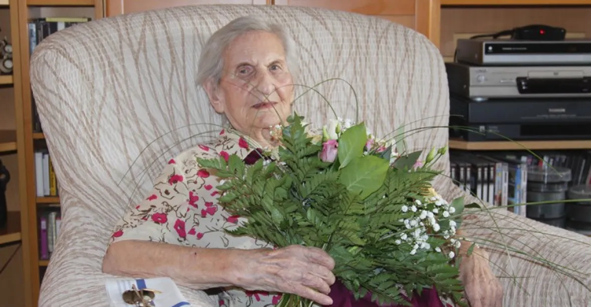 Ve 108 letech zemřela nejstarší obyvatelka Česka Magdalena Kytnerová