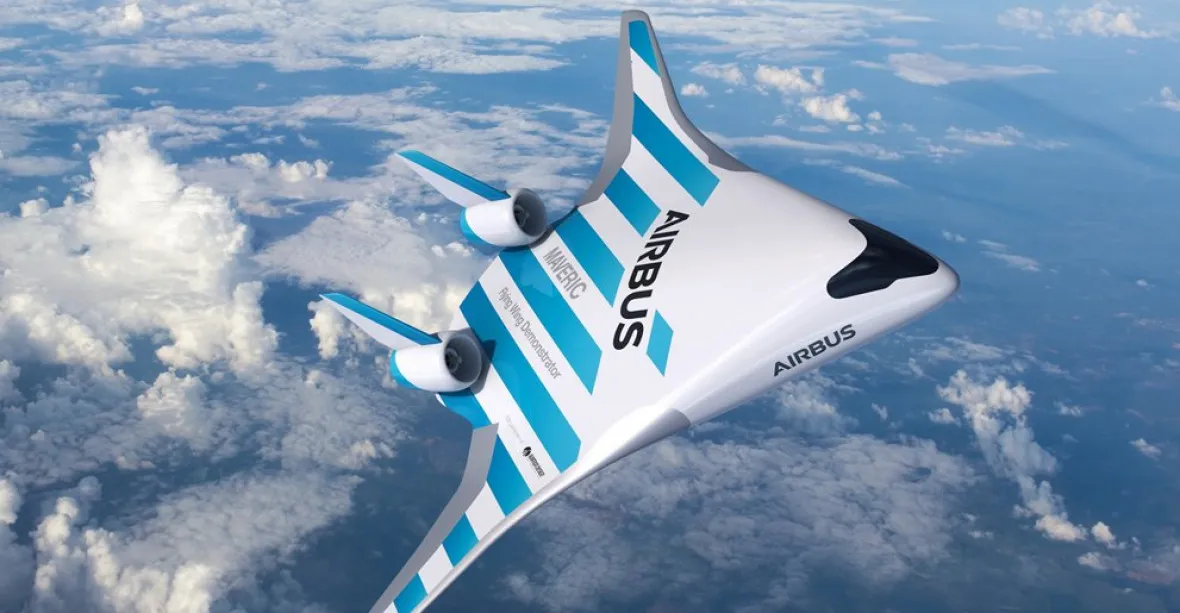 VIDEO: Airbus představil letoun, kterému trup splývá s křídly