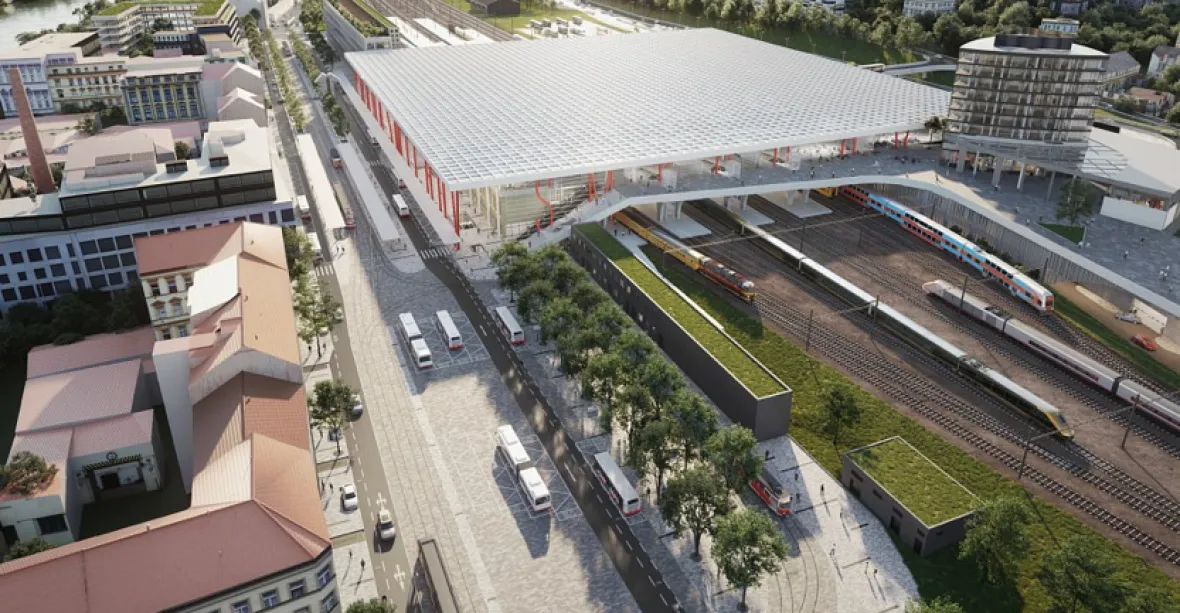 Projekt smíchovského terminálu vyjde Prahu na 142 milionů