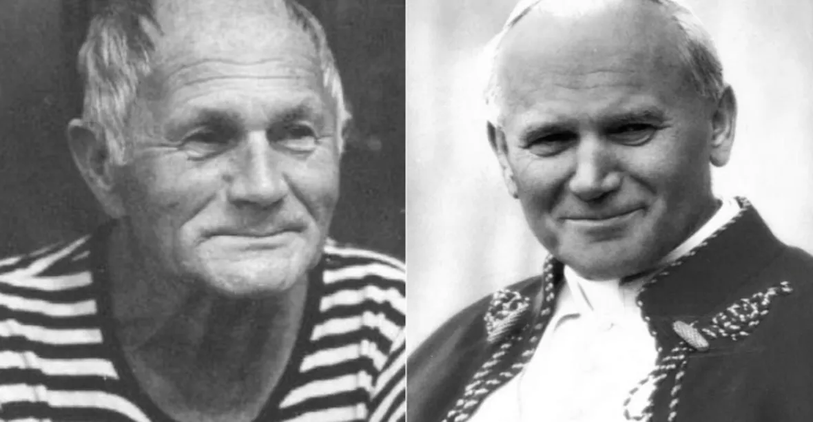 Jan Pavel II. měl u nás dvojníka: Bohumila Hrabala