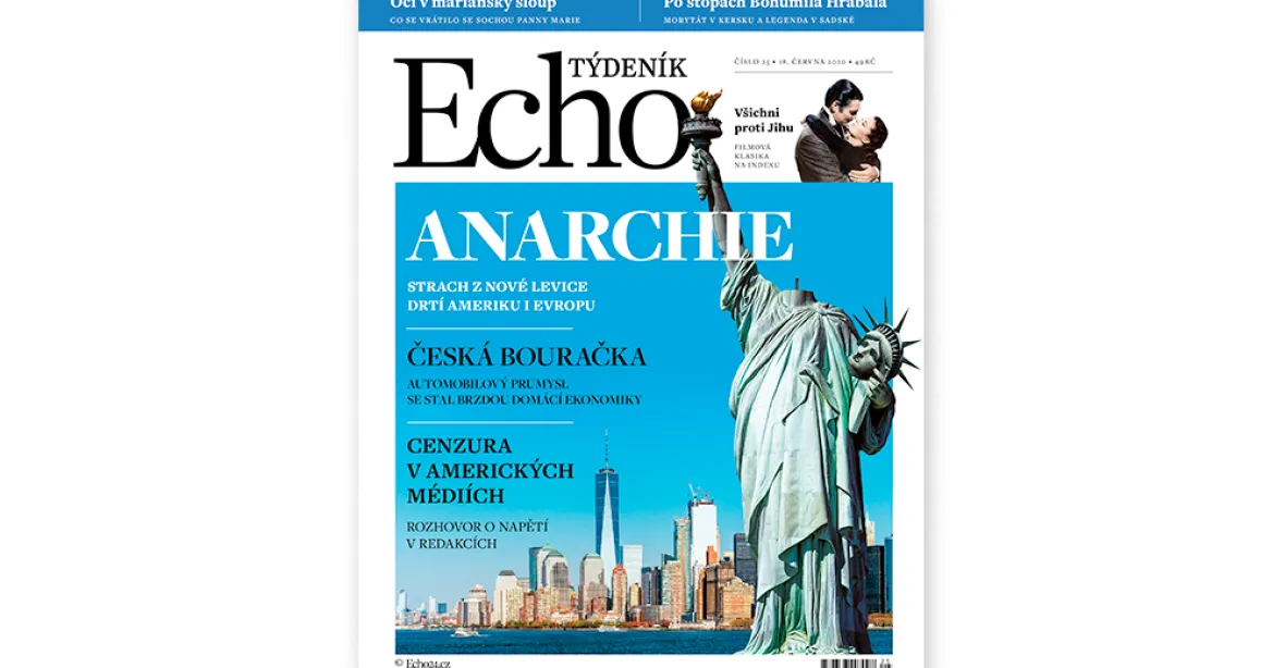 Týdeník Echo: Kam až se ustoupí anarchistům? Americké redakce ovládl strach. Co víme o Tchaj-wanu?