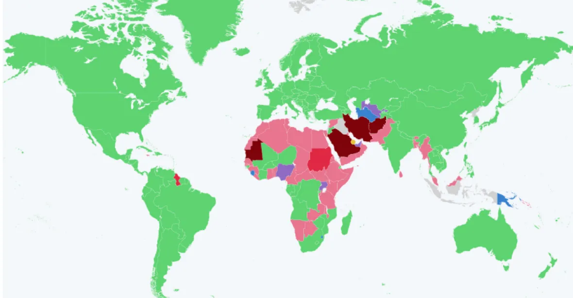 10 států světa, kde se homosexualita stále trestá smrtí. Podívejte se