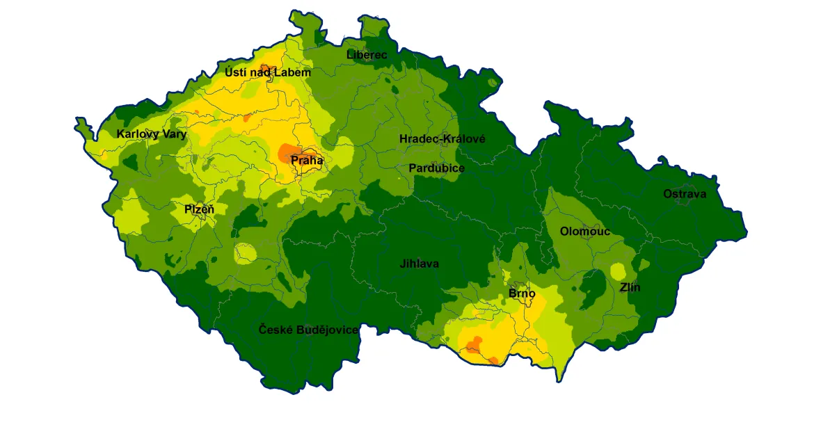 Zvláštní rok 2020. Česko je takřka bez sucha, naplnila se i většina podzemních vod