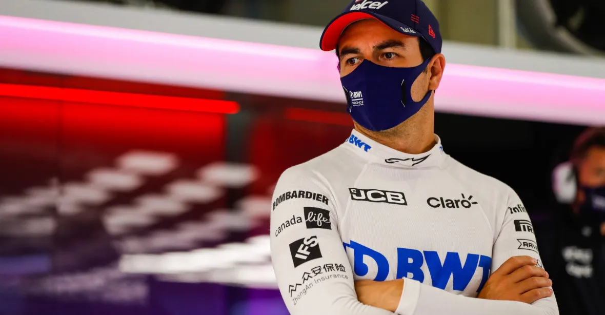 Pérez přijde kvůli pozitivnímu testu na koronavirus o Velkou cenu Británie formule 1