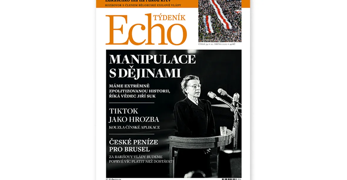 Týdeník Echo: Česká miliarda do Bruselu, manipulace s dějinami, Peňás ve Vídni