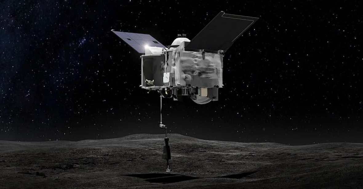 Sonda OSIRIS-REx nabrala vzorky z asteroidu Bennu. Materiál však postupně ztrácí