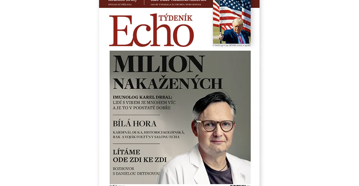 Týdeník Echo: Imunolog Drbal, Salon Echa v arcibiskupství a sebezpyt Daniely Drtinové