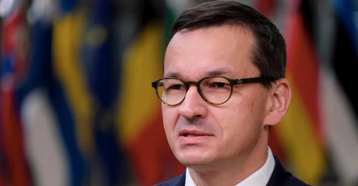 Podmínka EU pro čerpání peněz může být politicky zneužitelná, říká polský premiér