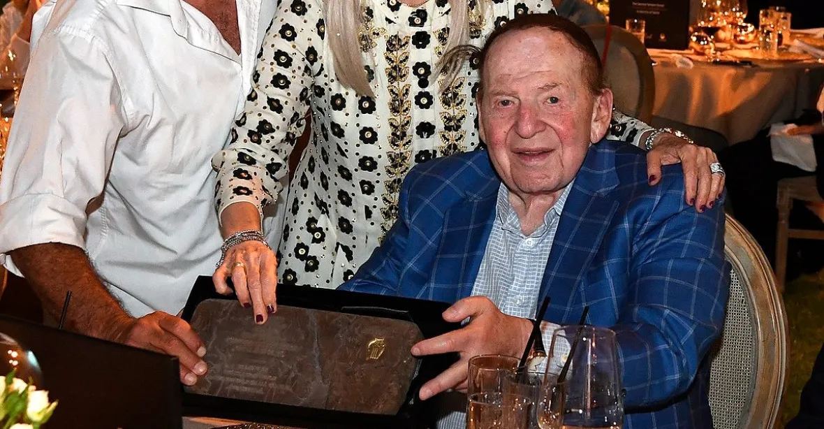 Zemřel Sheldon Adelson, kasínový magnát a podporovatel konzervativců