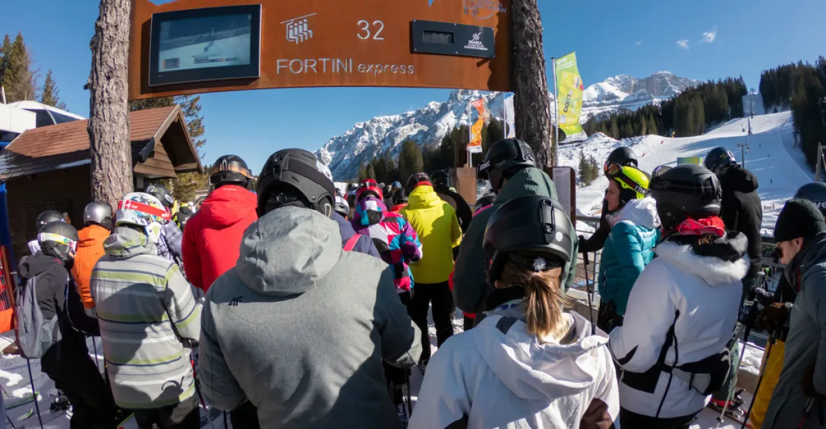 Itálie v části země otevře od 15. února lyžařské areály