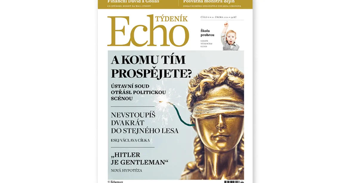 Týdeník Echo: Rozbuška od Ústavního soudu, Cílek o lese a „Hitler je gentleman“