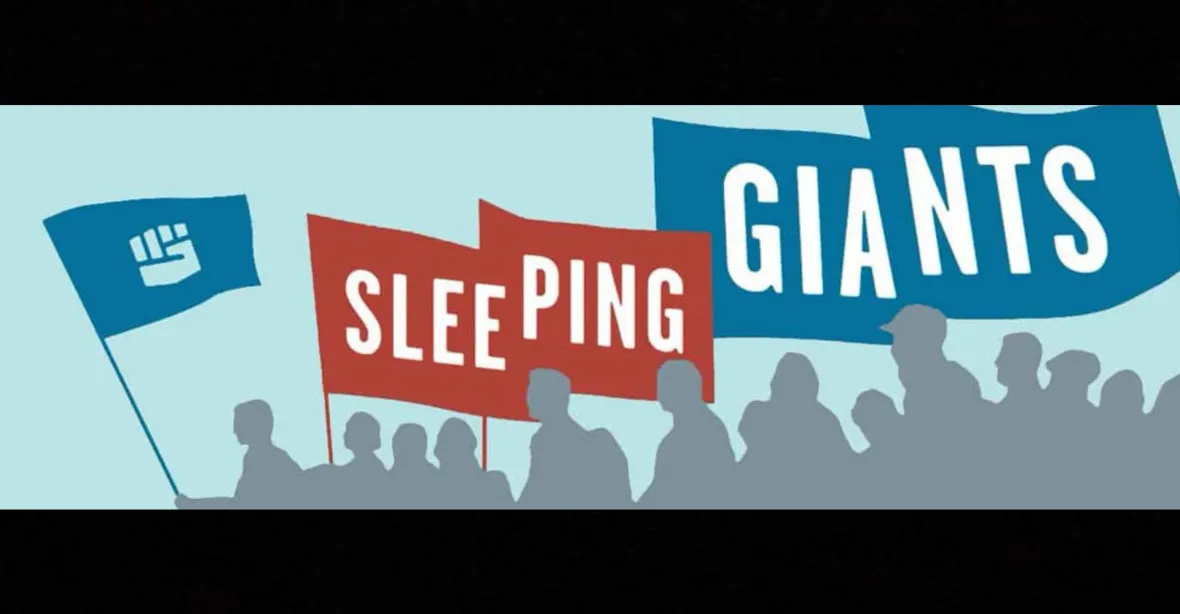 První snaha eliminovat progresivistické aktivisty jako jsou Sleeping Giants