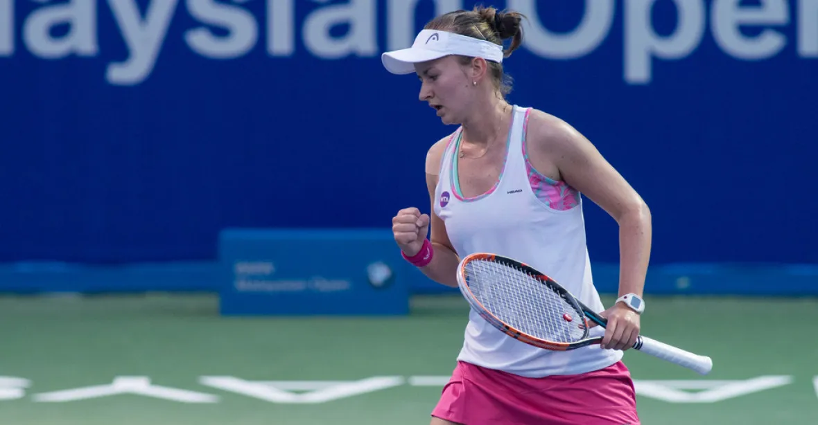 Tenistka Krejčíková bude v Paříži hrát hned o dva tituly. Postoupila i ve čtyřhře