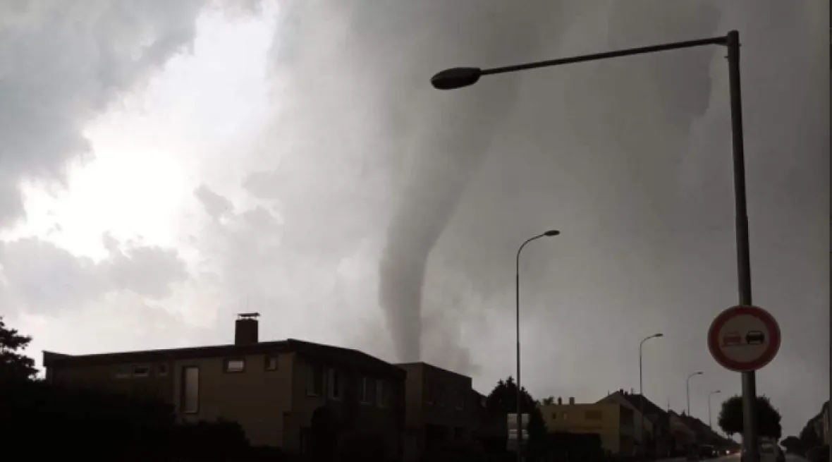 Tornado in Hodonín.