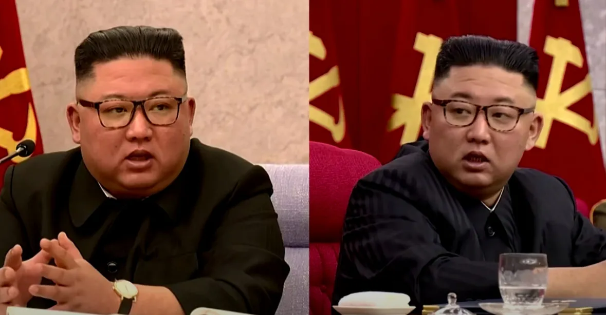 Televize v KLDR překvapivě odvysílala zmínku o zdraví Kim Čong-una, který zhubl