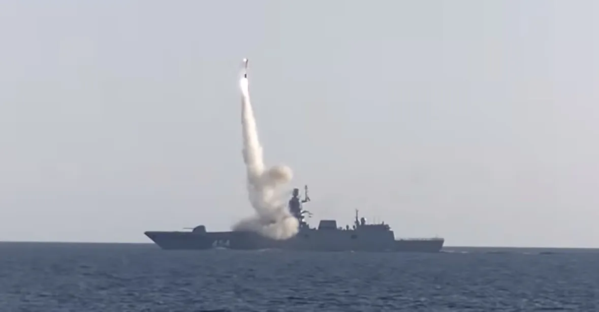 Ruské námořnictvo úspěšně otestovalo novou hypersonickou střelu Cirkon