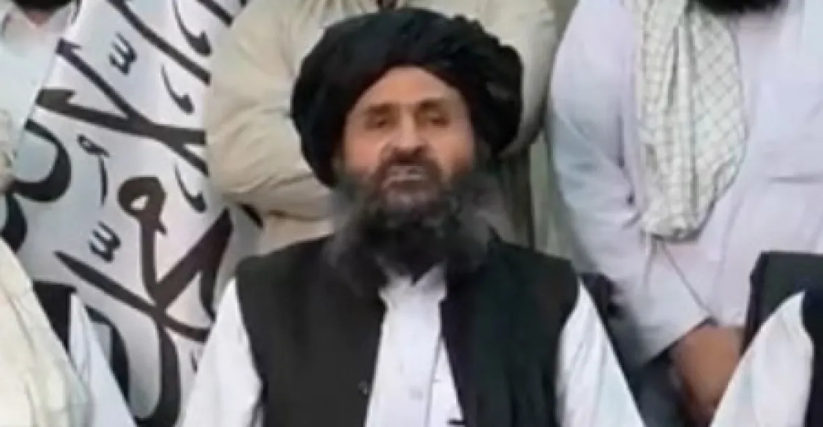 Nový vůdce Afghánistánu? Do Kábulu dorazil druhý muž Tálibánu Barádar