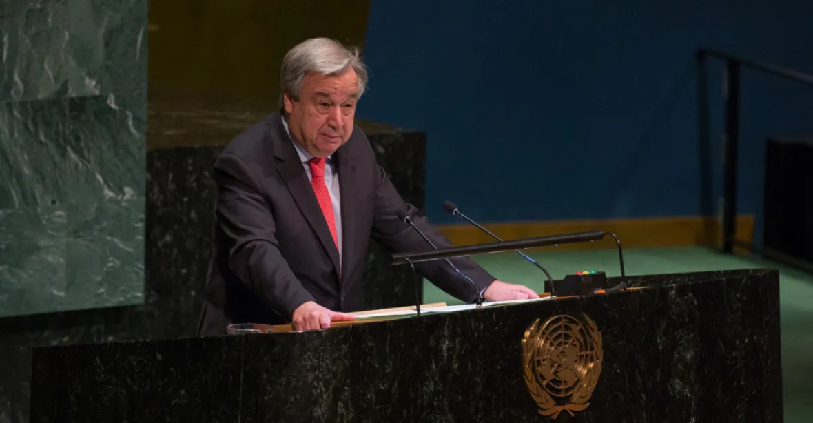Klima, pandemie a nedůvěra. „Svět se musí probudit,“ varoval státníky šéf OSN Guterres