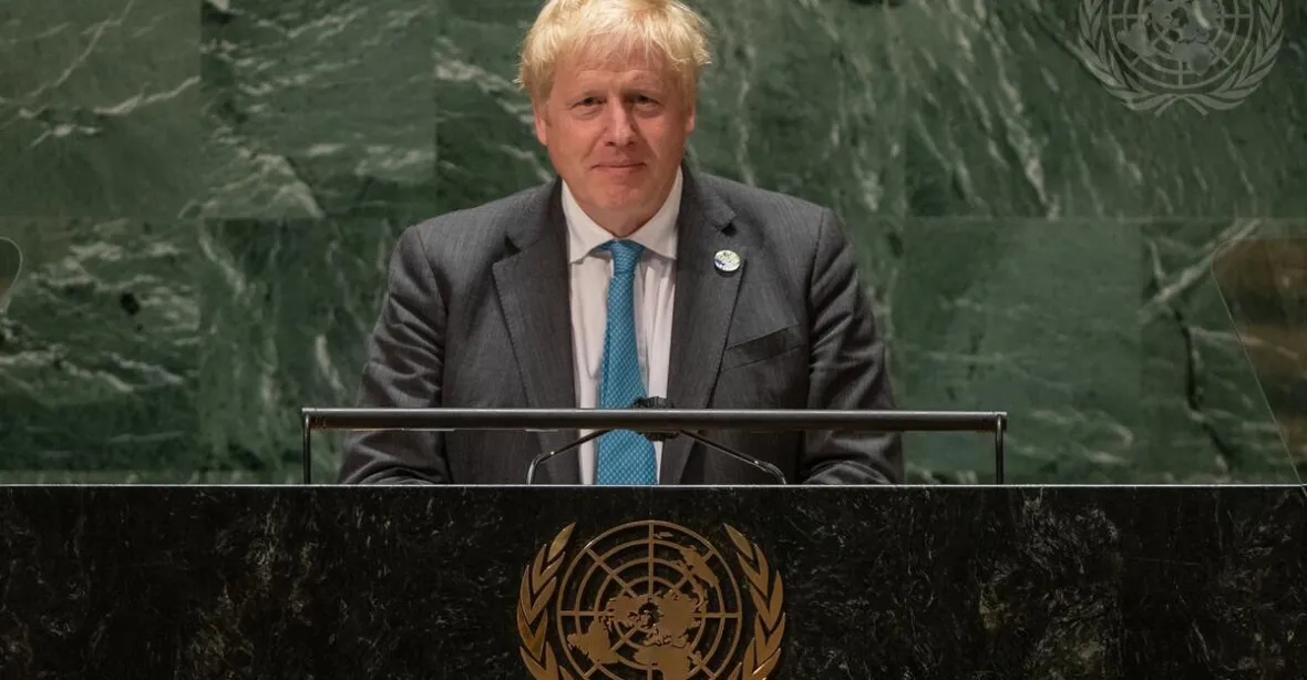 Lidstvo se chová jako šestnáctiletý člověk, řekl Johnson před OSN