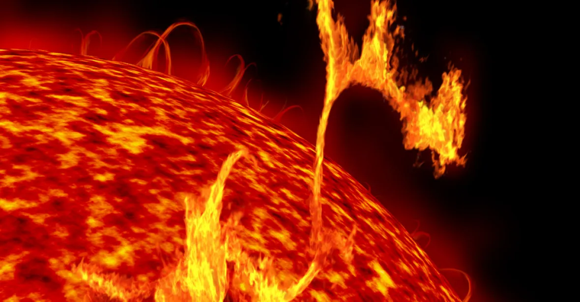 Zemi během úterý zasáhne obří sluneční erupce. Může vyřadit sítě