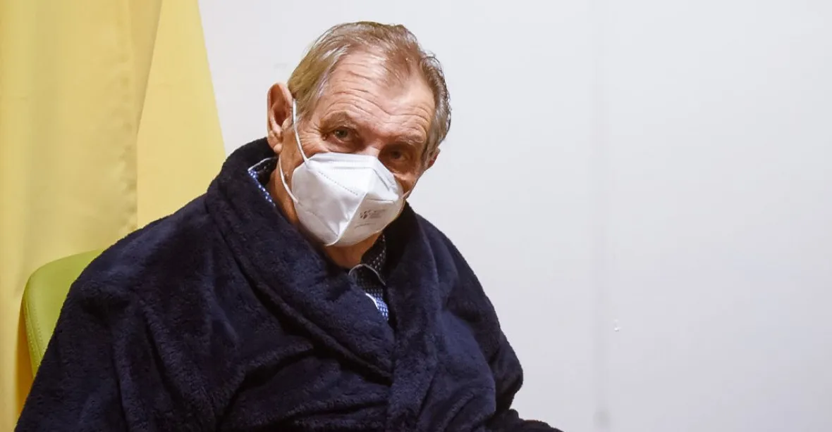 Zeman poprvé od hospitalizace vystoupí v televizi. Předtočený rozhovor vznikne v ÚVN