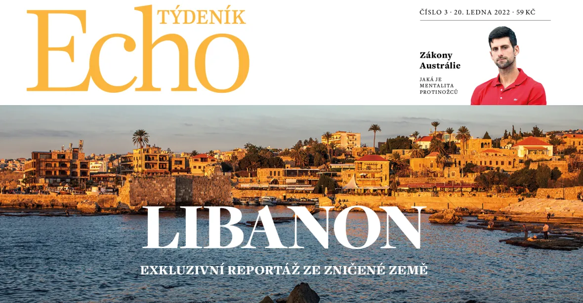 Týdeník Echo: Reportáž z Bejrútu, divoká 90. léta a naše účty s EU