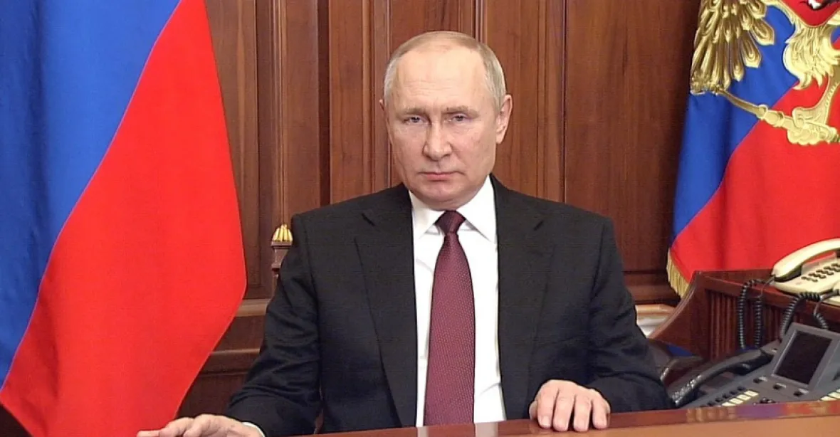 VIDEO: Putin natočil řeč o začátku války na Ukrajině už v pondělí, tvrdí ruský deník