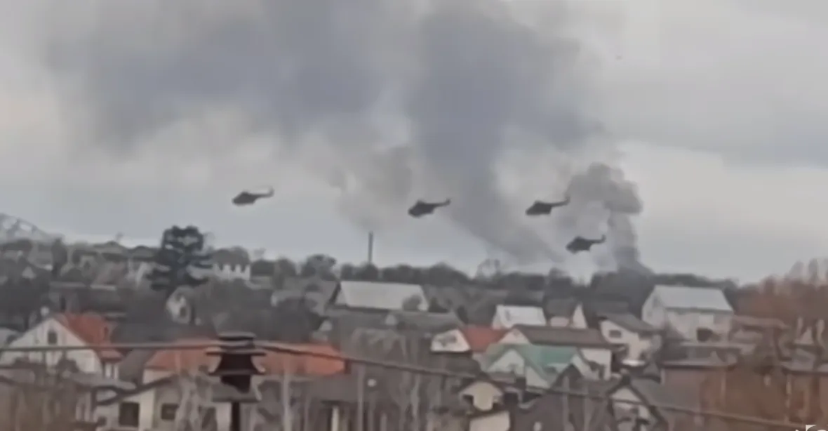 Cílem invaze má být Kyjev. Ruské jednotky jsou jen 30 kilometrů od něj