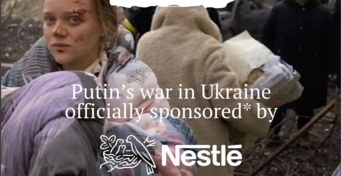 „Už ani korunu.“ Lidé kvůli válce na Ukrajině bojkotují čokolády a bonbóny Nestlé