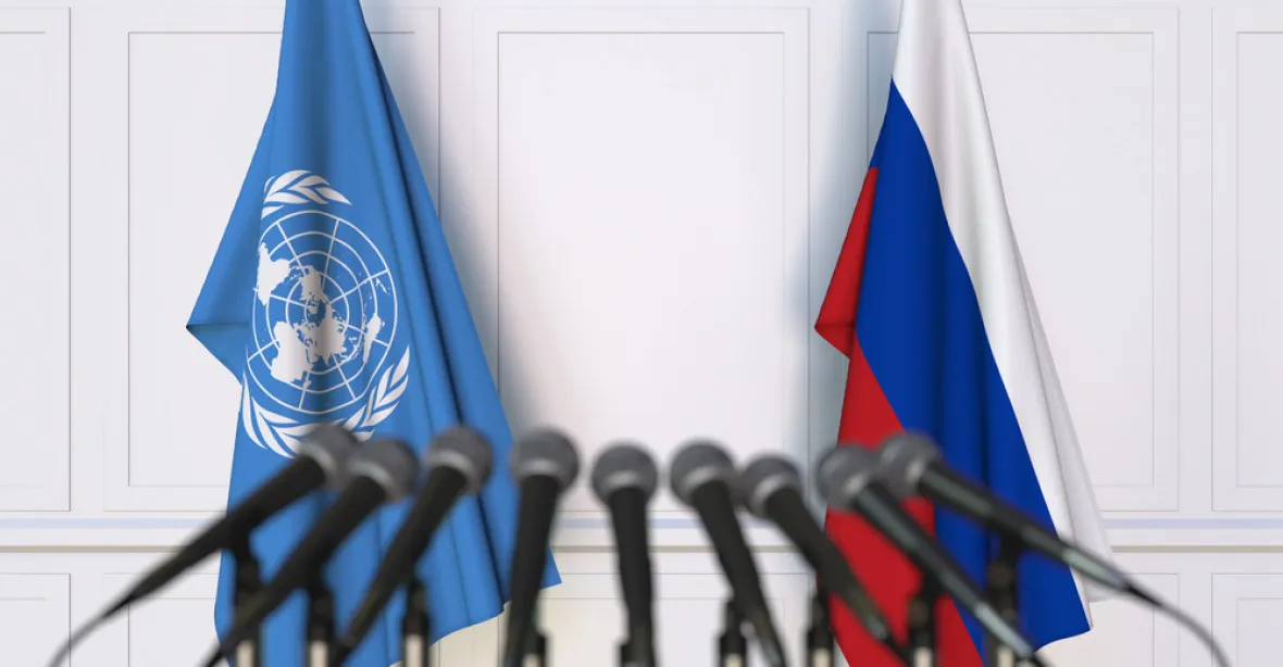 Rusko bylo vyloučeno z Rady OSN pro lidská práva