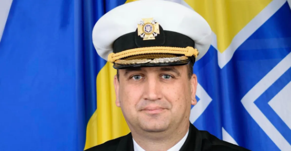 Zelenskyj povýšil velitele námořnictva za potopení ruského křižníku Moskva na viceadmirála