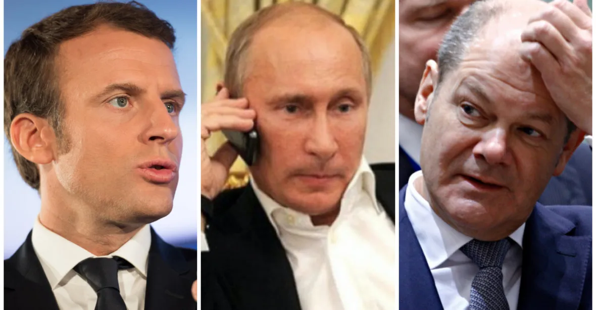 „Mají Macron a Scholz mozek?“ Telefonát s Putinem pobouřil Pobaltí