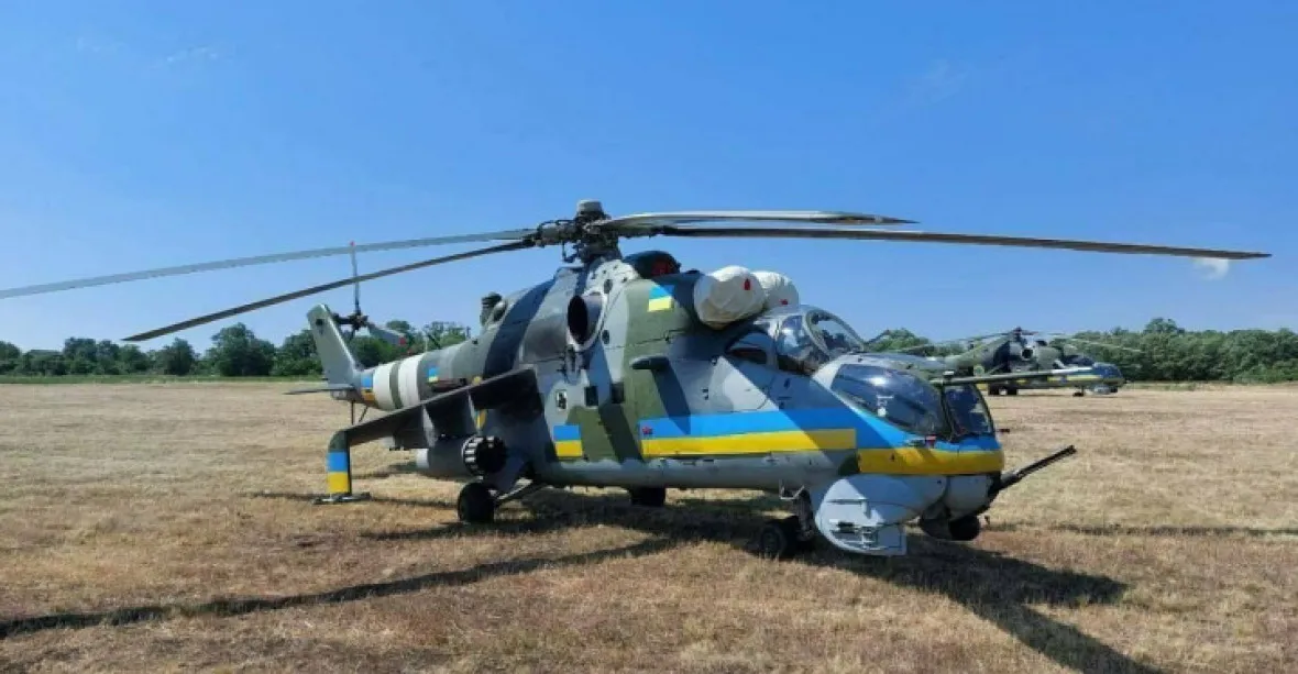 Ukrajina chválí české vrtulníky a čeká novou vlnu uprchlíků. Češi jednali v Kyjevě