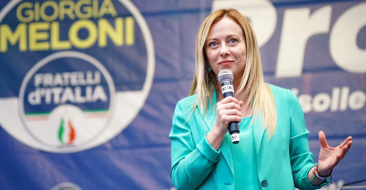 Giorgia Meloniová je připravena vládnout. Italské volby jasně ovládla aliance pravicových stran