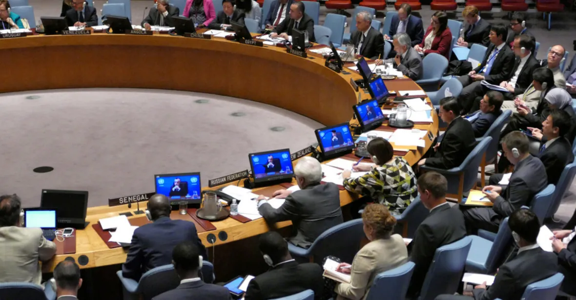 Rusko vetovalo rezoluci Rady bezpečnosti o anexi ukrajinských území. Česko protestuje