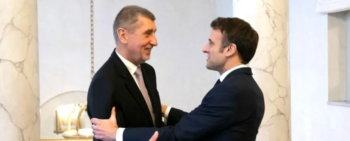 Babiš se při příležitosti cesty do Paříže setkal s prezidentem Macronem. Řešili Ukrajinu i situaci v Evropě.