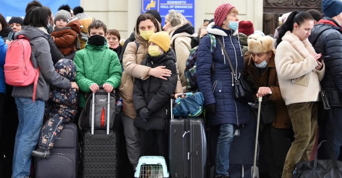 Dočasnou ochranu si budou moci uprchlíci z Ukrajiny prodloužit o rok, až do března 2024