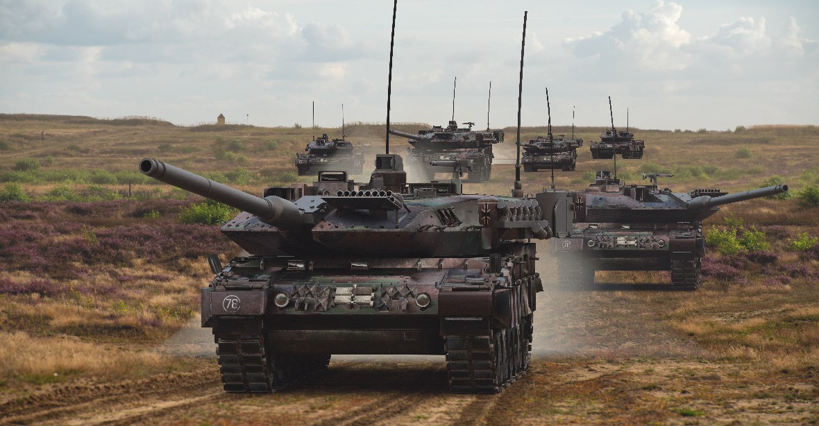 Tanky Leopard nabízí Ukrajině další země. Čekají však na rozhodnutí Německa