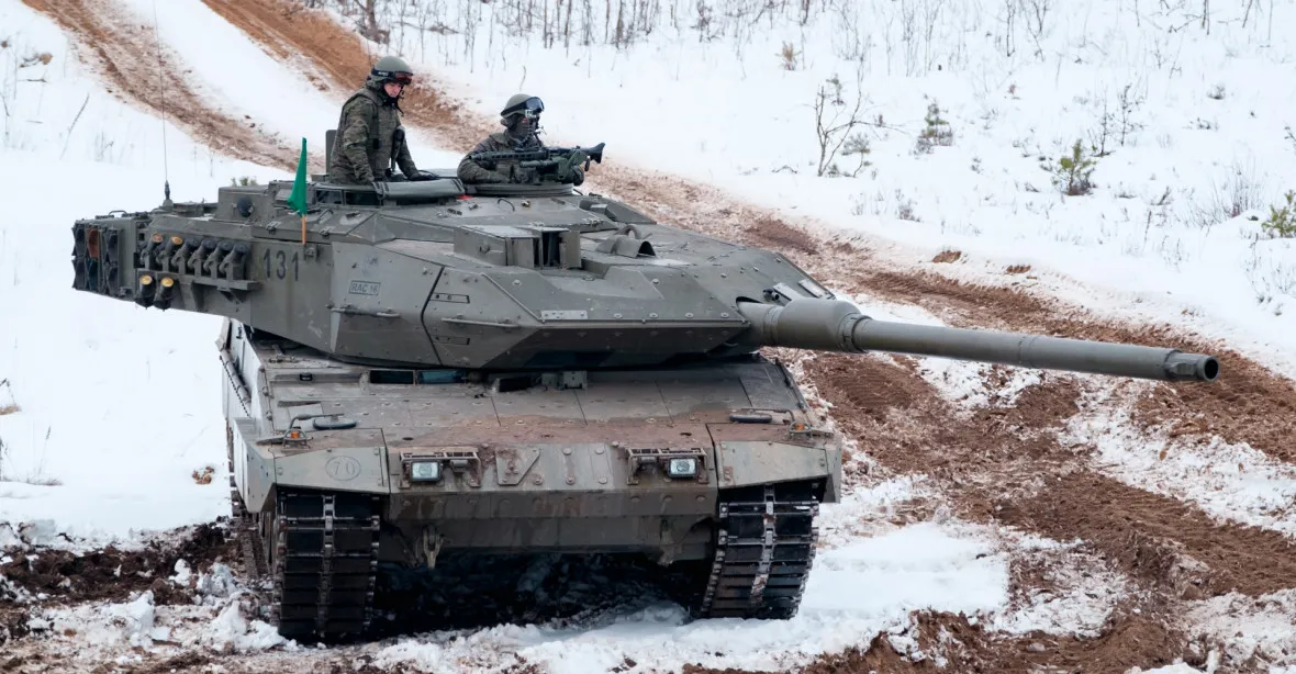 Německo navýšilo počet tanků, které pošle Ukrajině