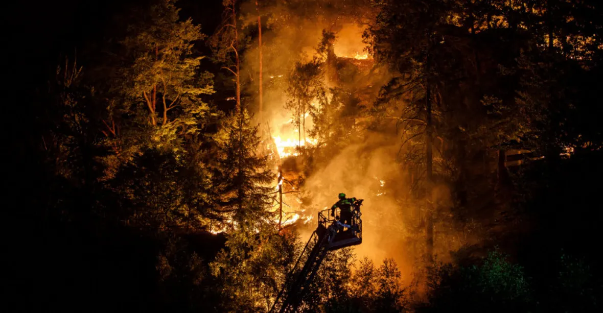 Zapálil jsem posedy a pak i les v Českém Švýcarsku, oznámil policii muž