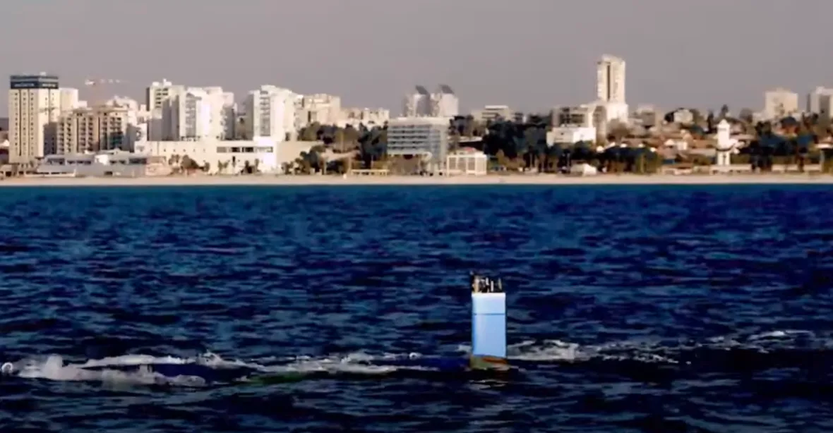 VIDEO: Izrael představil podvodní dron. Ponorka je schopna shromažďovat informace a odhalovat miny