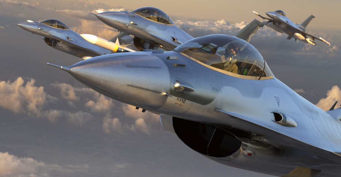 Průlom. Biden oznámil školení ukrajinských pilotů na stíhačky F-16. Zelenskyj děkuje