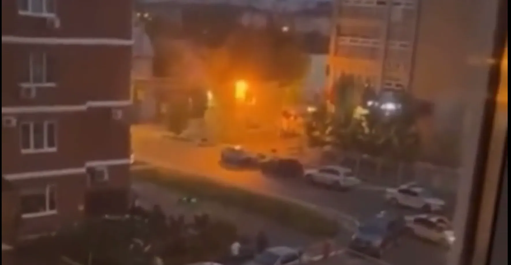Noc plná výbuchů. Exploze hlásí Kyjev a Dnipro, ale i ruský Krasnodar