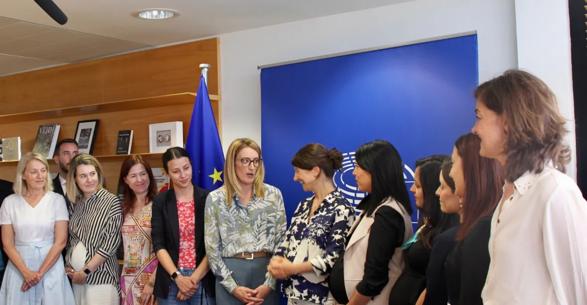 Těhotné europoslankyně chtějí hlasovat i ve své nepřítomnosti. Petici podpořili mužští kolegové i Metsolová